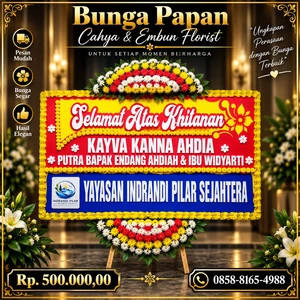 Toko Karangan Bunga Caringin Bogor - Bunga Papan Khitanan